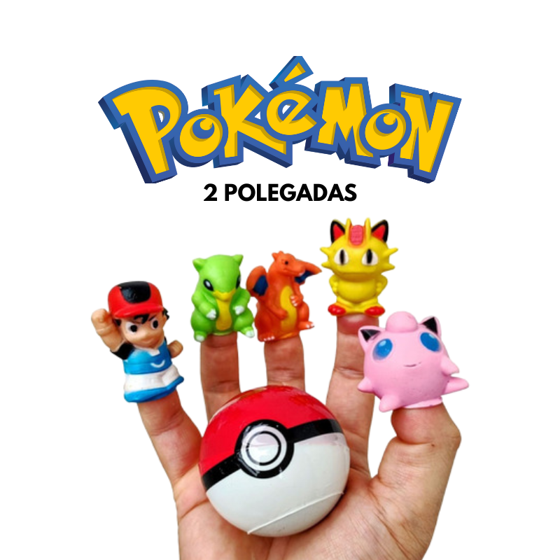 Kit Cápsulas Surpresa Pokémon - 2 Polegadas