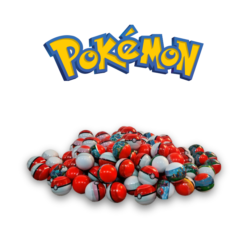 Kit Cápsulas Surpresa Pokémon - 1 Polegada