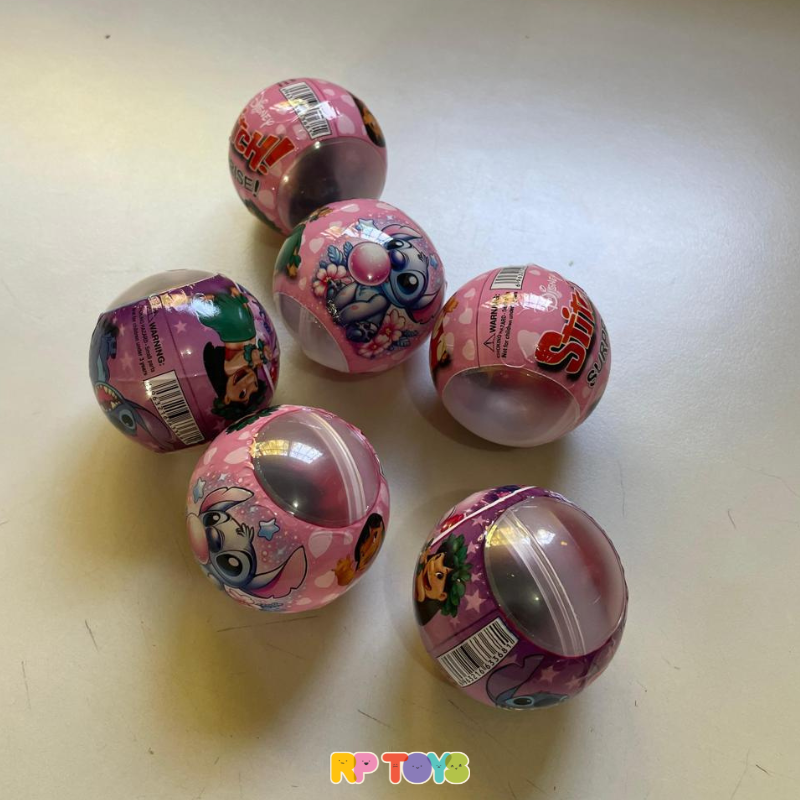 Kit Cápsulas Surpresa Stitch - 2 Polegadas