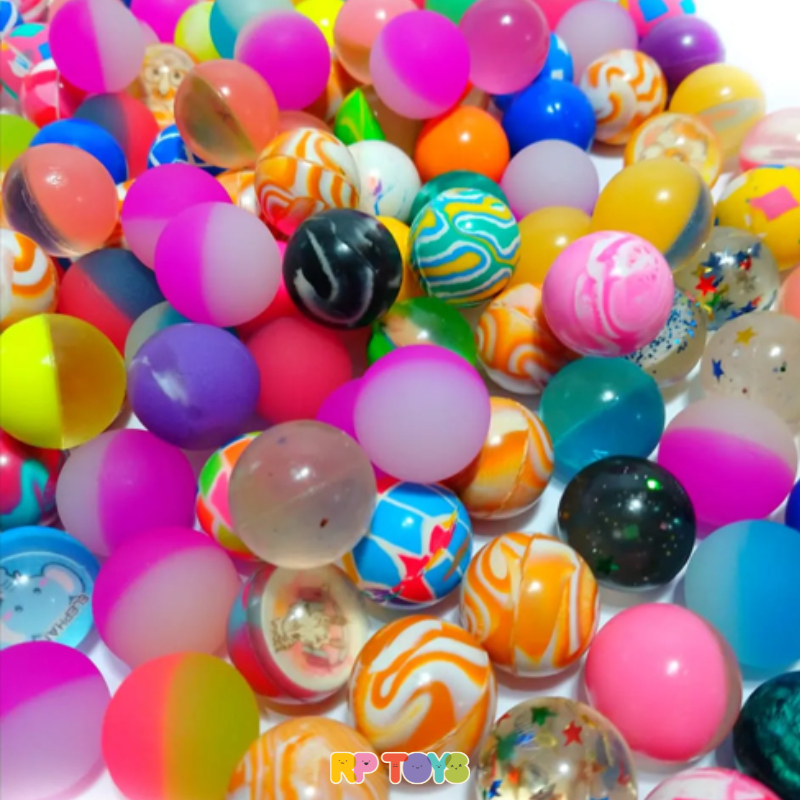 Kit Bolinhas Pula Pula Multicoloridas 27mm - Festa Brinquedo Infantil