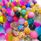 Kit Bolinhas Pula Pula Multicoloridas 27mm - Festa Brinquedo Infantil