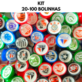 Kit Bolinhas Pula Pula Times Brasileiros 27mm