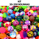 Kit Bolinhas Pula Pula Multicoloridas 27mm - Festa Brinquedo Infantil
